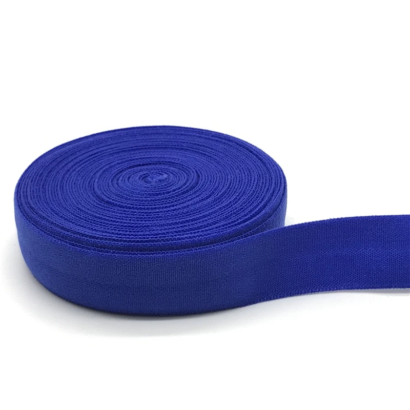 15mm Fold Over Elastic Ribbon (5/8") l 10 Yards Spandex Satin Elastic Band for Hair Accessories, Sewing, Craft & Lace Trim